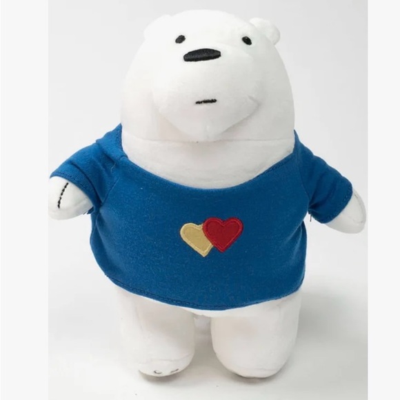 We Bare Bear- Ice Bear Plush - Picture 1 of 5